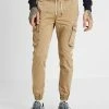 Pier One Cargo Trousers - Tan