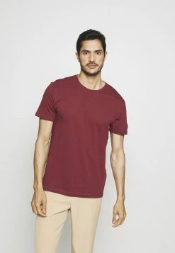 Pier One 5 PACK - Basic T-shirt - White/black/bordeaux -Pier One Shop 2fc714c658264236bc60bc890a8bf788