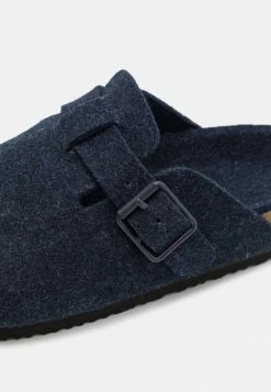Pier One UNISEX - Slippers - Dark Blue -Pier One Shop 2fe3d44488944a67bc4fbb2d74b76bcd