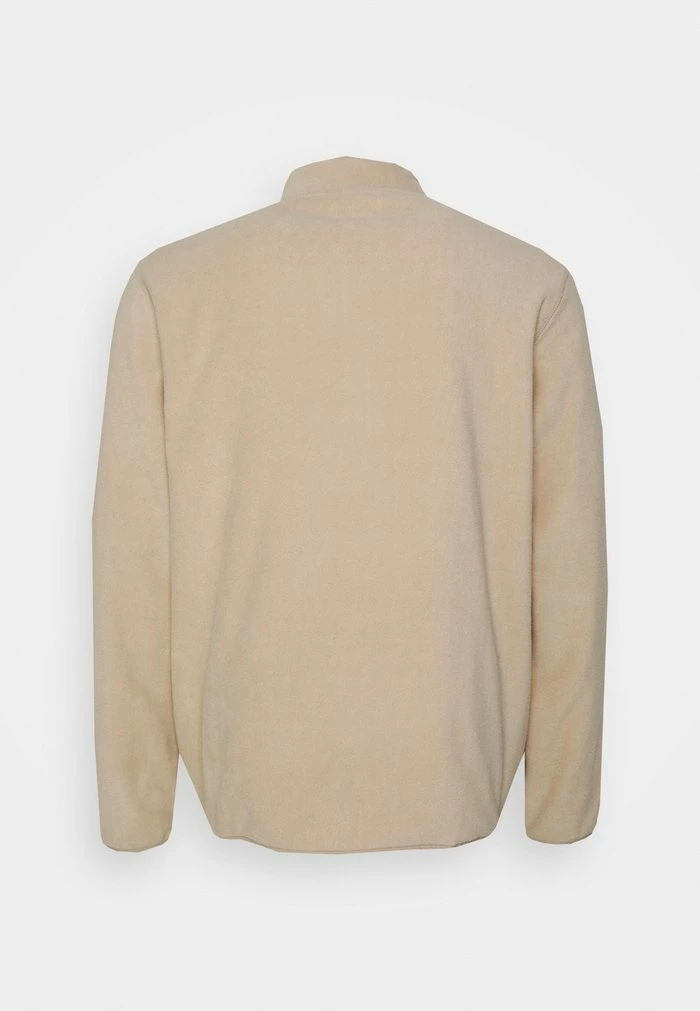 Pier One Fleece Jacket - Beige 2 Pier One Fleece Jacket - Beige - Image 2