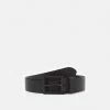Pier One LEATHER - Belt - Black