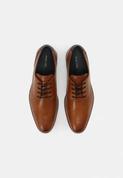 Pier One LEATHER - Smart Lace-ups - Cognac -Pier One Shop 3167f3aeaa7e462ca936f2766c85beca