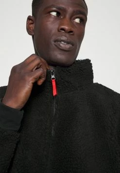 Pier One Fleece Jumper - Black/grey -Pier One Shop 31acc6b777b042fc9c8e372b1870a281