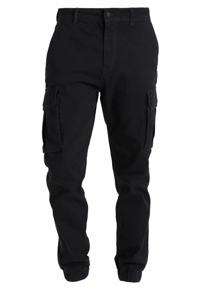Pier One Cargo Trousers - Black 6 Pier One Cargo Trousers - Black - Image 6