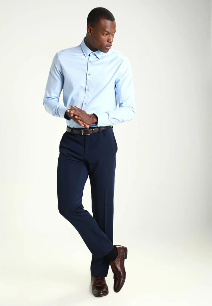 Pier One Shirt - Light Blue 2 Pier One Shirt - Light Blue - Image 2