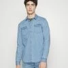 Pier One DENIM - Shirt - Light Blue Denim