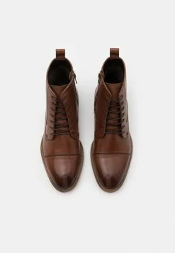 Pier One Lace-up Ankle Boots - Dark Brown -Pier One Shop 37765a79141147c9aaa209cf6fceb58f