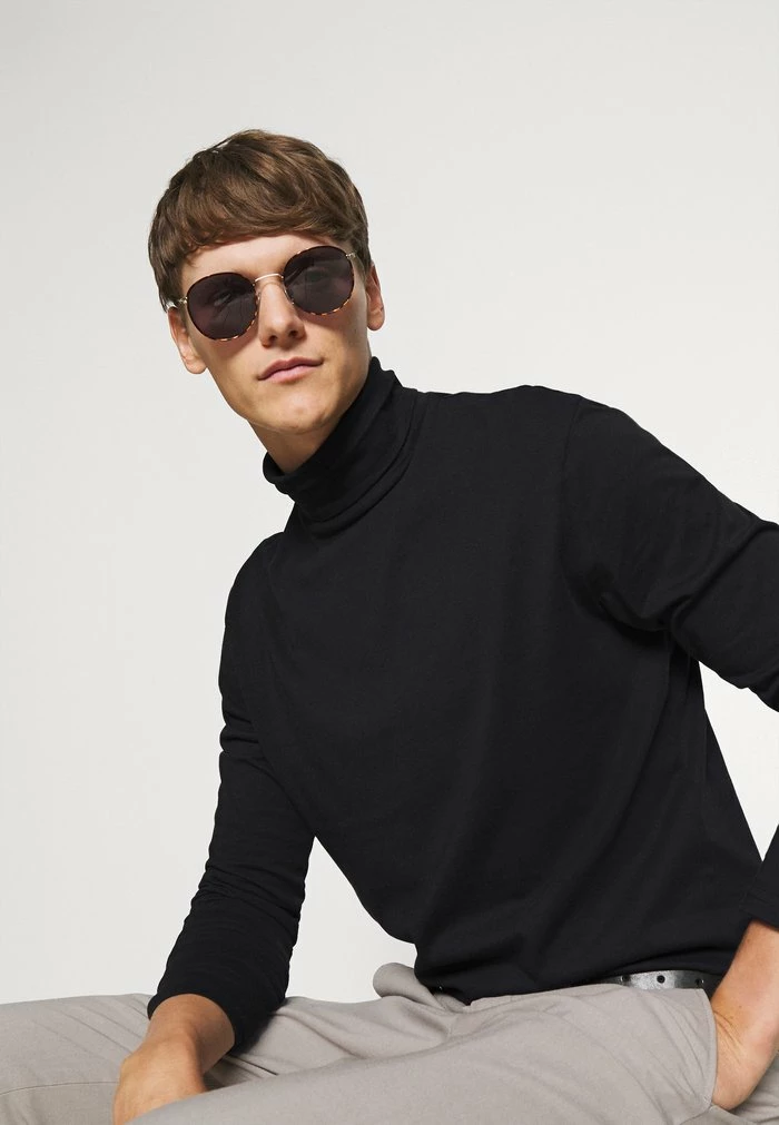 Pier One 3 PACK - Long Sleeved Top - Black/dark Grey/white 6 Pier One 3 PACK - Long Sleeved Top - Black/dark Grey/white - Image 6