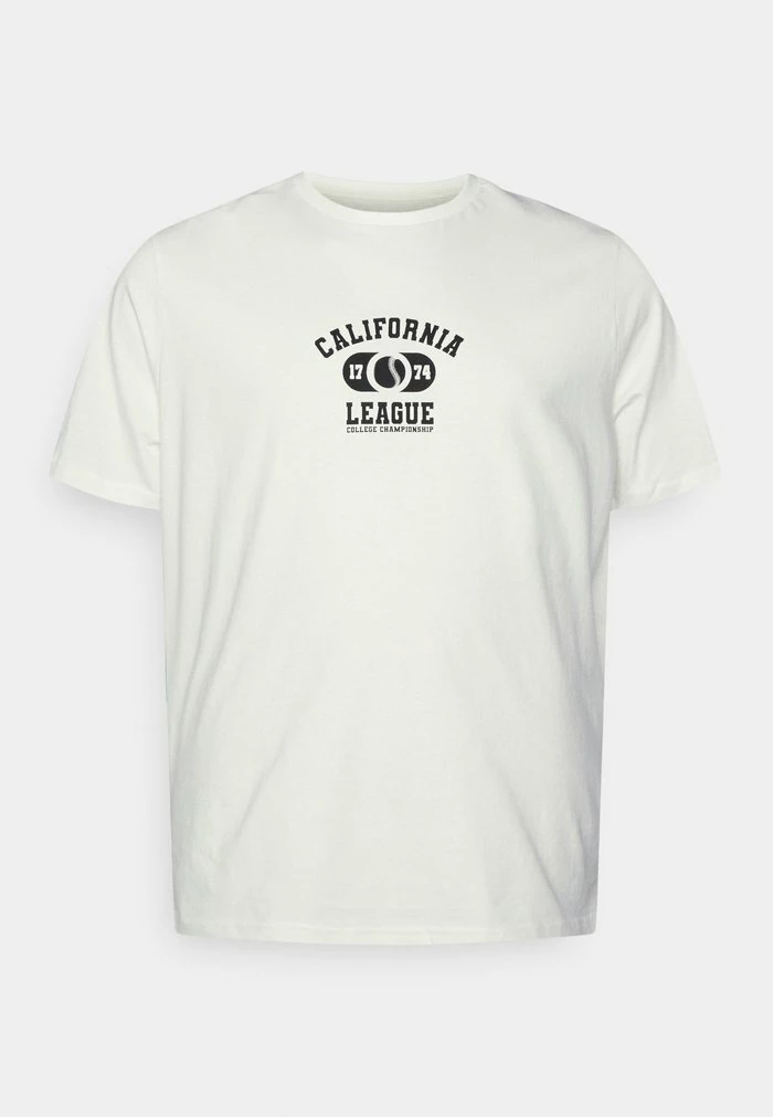 Pier One Print T-shirt - Stone 1 Pier One Print T-shirt - Stone