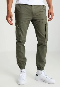 Pier One Cargo Trousers - Olive