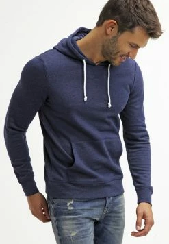 Pier One Hoodie - Dark Blue Melange