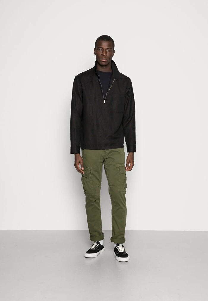 Pier One 2 PACK - Long Sleeved Top - Black 1 Pier One 2 PACK - Long Sleeved Top - Black