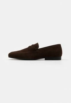 Pier One Smart Slip-ons - Dark Brown
