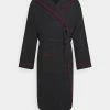 Pier One Dressing Gown - Black/red
