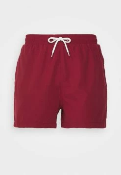 Pier One BASIC BEACH - Swimming Shorts - Bordeaux