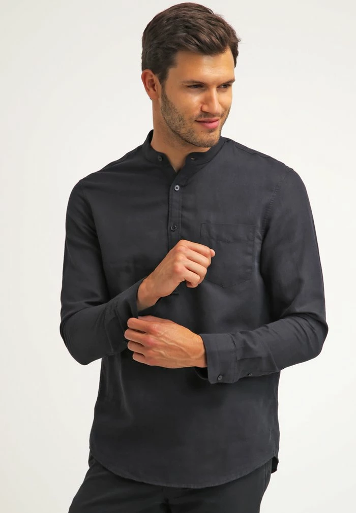 Pier One Shirt - Black 1 Pier One Shirt - Black