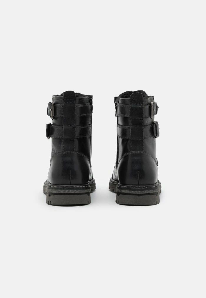 Pier One Lace-up Ankle Boots - Black 3 Pier One Lace-up Ankle Boots - Black - Image 3