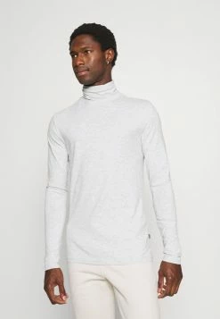 Pier One 2 PACK - Long Sleeved Top - Light Grey/black -Pier One Shop 47be4a5bb4944fdc8bb000fdae9d2dda