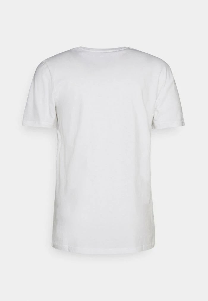 Pier One 5 PACK - Basic T-shirt - Mottled Light Grey/white/dark Blue 6 Pier One 5 PACK - Basic T-shirt - Mottled Light Grey/white/dark Blue - Image 6