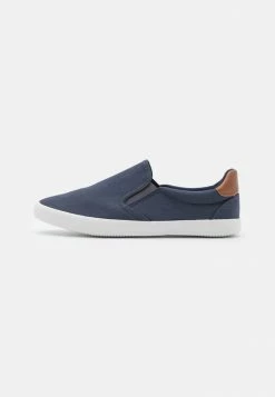 Pier One UNISEX - Slip-ons - Dark Blue