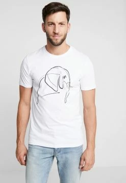 Pier One Print T-shirt - White