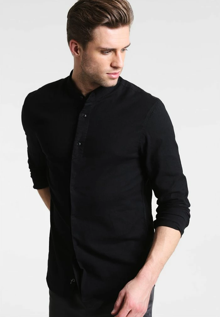 Pier One Shirt - Black 1 Pier One Shirt - Black