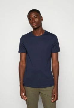 Pier One UNISEX 5 Pack - Basic T-shirt - Black /dark Blue/dark Green -Pier One Shop 4ac6f2b5a7df412185676e9105e2e224