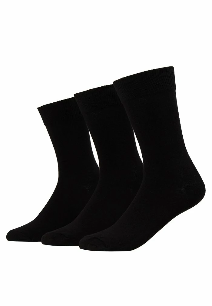 Pier One 3 PACK - Socks - Black 2 Pier One 3 PACK - Socks - Black - Image 2
