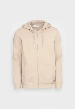 Pier One Zip-up Sweatshirt - Tan -Pier One Shop 4bb3aad197ae474288284364fc9feabb