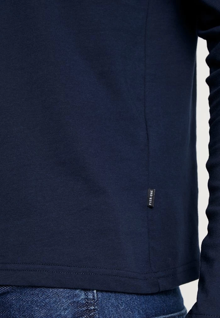 Pier One Long Sleeved Top - Dark Blue 5 Pier One Long Sleeved Top - Dark Blue - Image 5