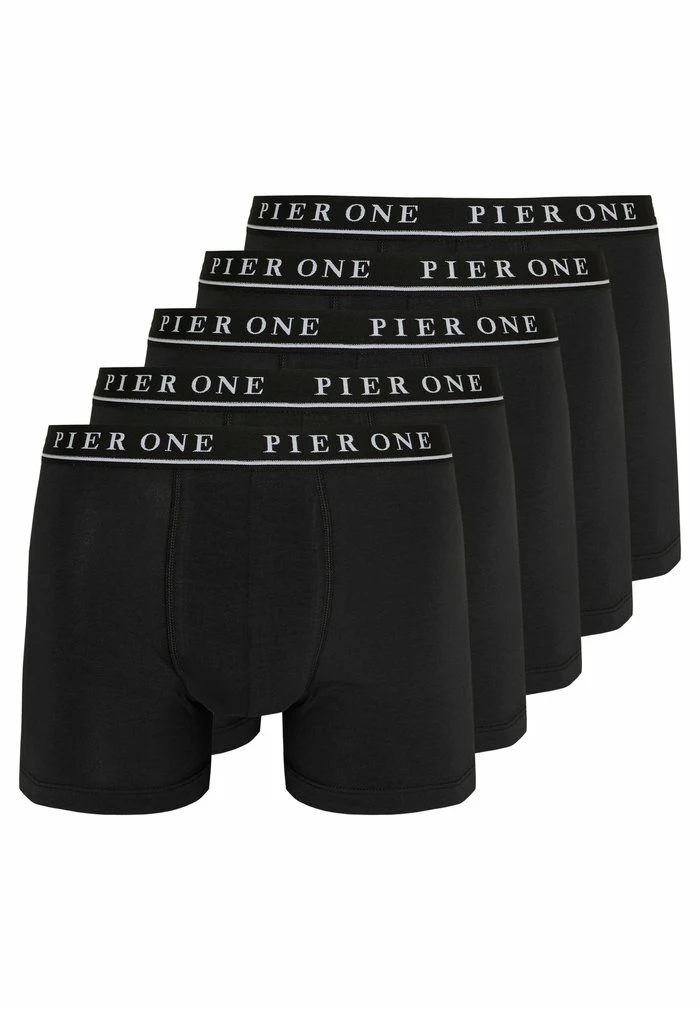 Pier One 5 PACK - Pants - Black 4 Pier One 5 PACK - Pants - Black - Image 4