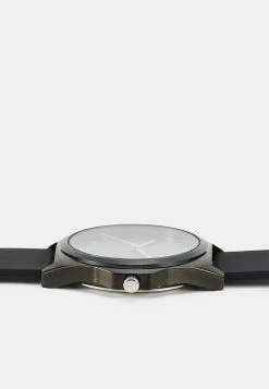 Pier One UNISEX - Watch - Black/silver -Pier One Shop 4d9b29dec48e446cbbbefd05dd5decfe