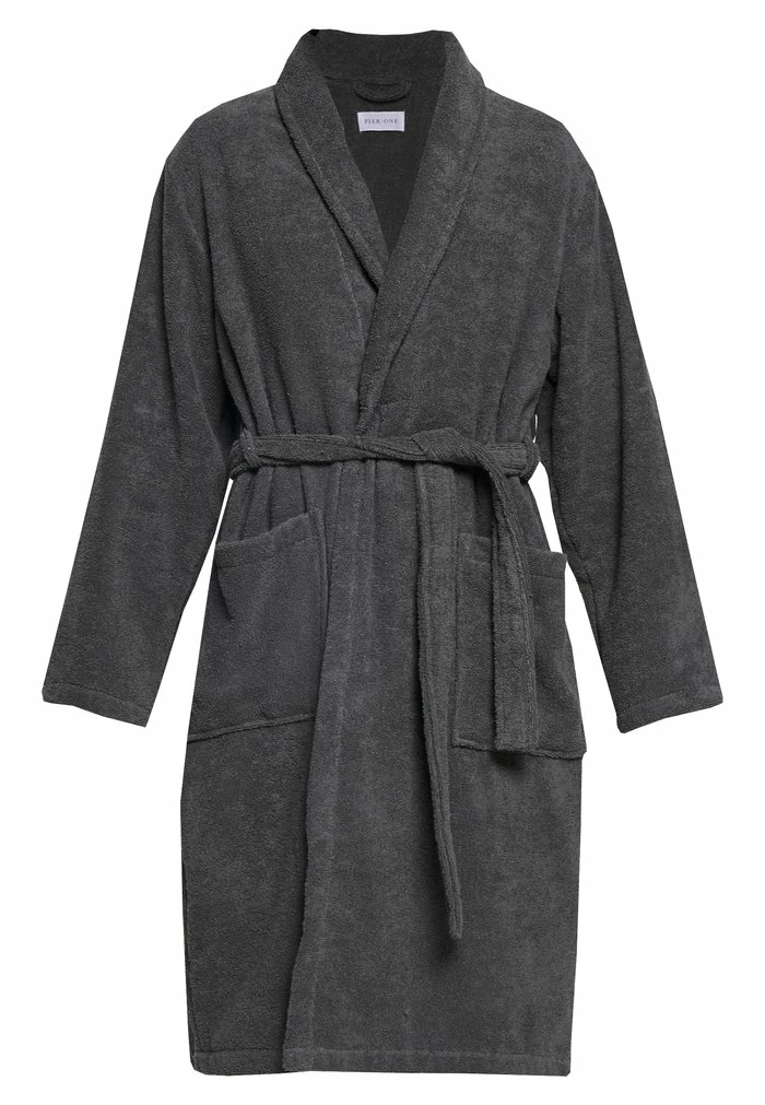 Pier One Dressing Gown - Dark Gray 4 Pier One Dressing Gown - Dark Gray - Image 4