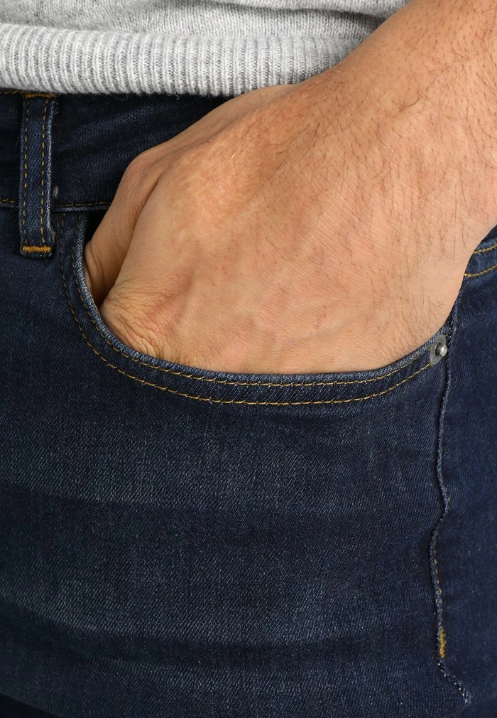 Pier One Jeans Skinny Fit - Dark Blue Denim 4 Pier One Jeans Skinny Fit - Dark Blue Denim - Image 4