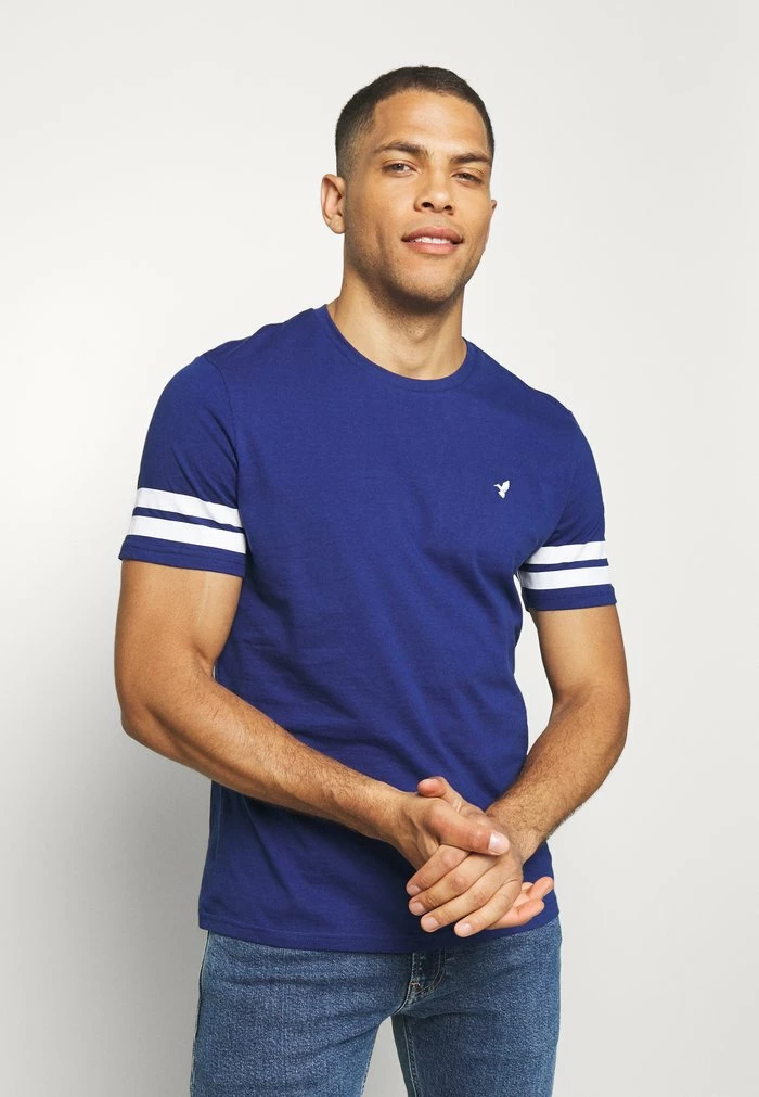 Pier One Print T-shirt - Blue 1 Pier One Print T-shirt - Blue