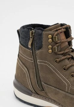 Pier One Lace-up Ankle Boots - Grey -Pier One Shop 51a4a7cc9c984677a9a8b3ade509b83c