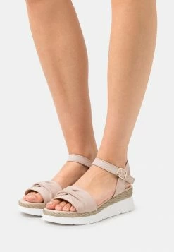 Pier One LEATHER - Platform Sandals - Light Pink