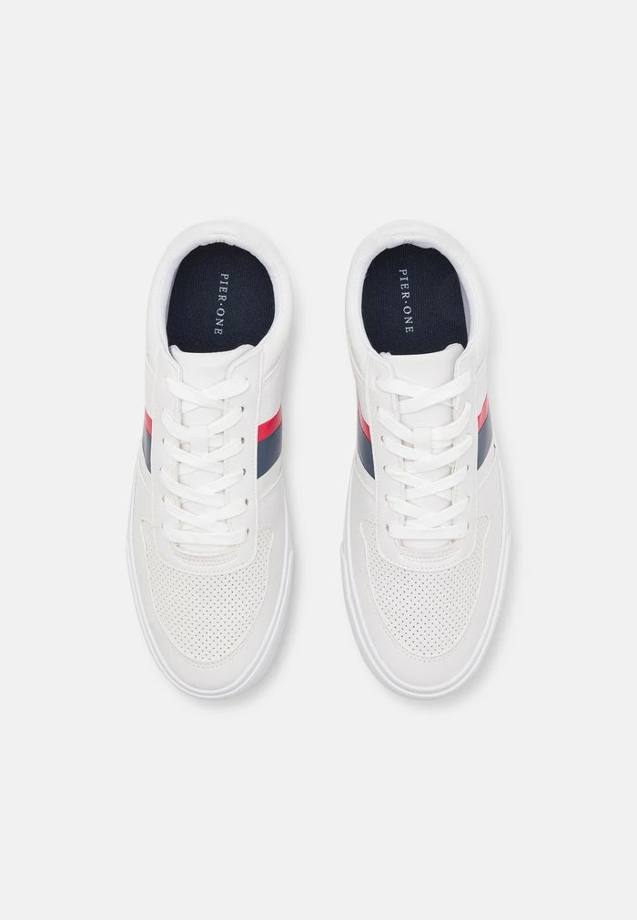 Pier One UNISEX - Trainers - White 4 Pier One UNISEX - Trainers - White - Image 4