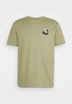 Pier One MOON SCENE GRAPHIC T-SHIRT - Print T-shirt - Olive -Pier One Shop 538c3ca1368d45329d6c7bda43406f37