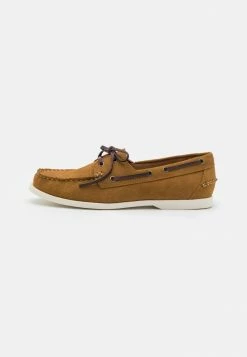 Pier One Boat Shoes - Cognac