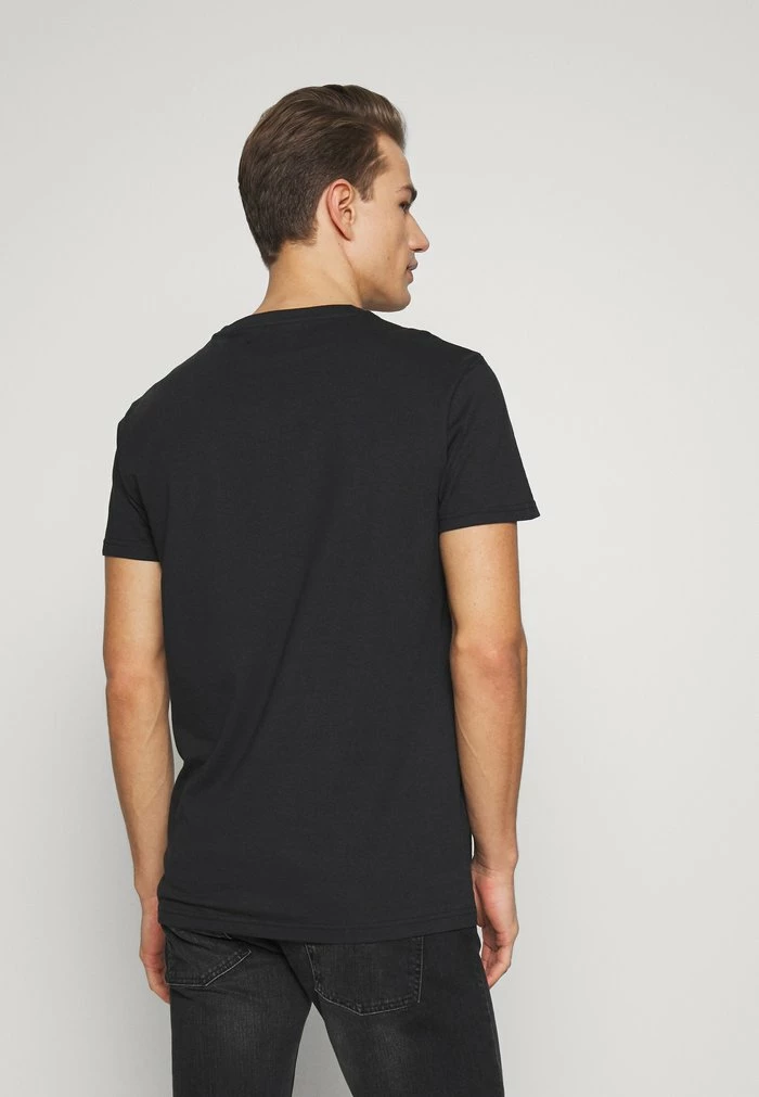 Pier One Basic T-shirt - Black 3 Pier One Basic T-shirt - Black - Image 3