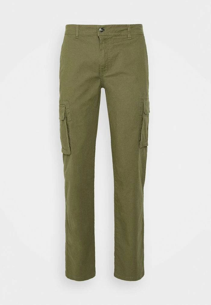 Pier One Cargo Trousers - Olive 6 Pier One Cargo Trousers - Olive - Image 6