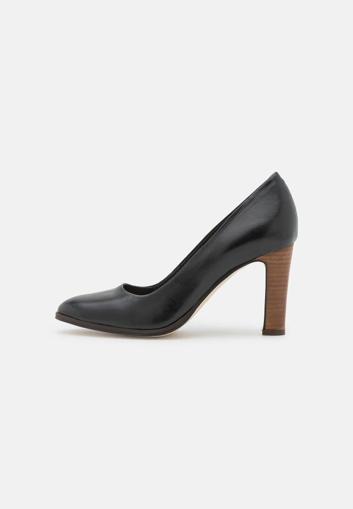 Pier One LEATHER - Classic Heels - Black 2 Pier One LEATHER - Classic Heels - Black - Image 2