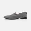 Pier One LEATHER - Slip-ons - Grey