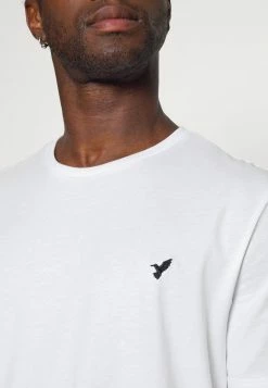 Pier One 5 PACK - Basic T-shirt - White/blue/stone -Pier One Shop 5838dd46526247959db36fa669d89e4b