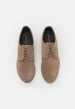 Pier One LEATHER - Lace-ups - Taupe -Pier One Shop 5d5aa0597afa4d03a5cbb45d3489da05