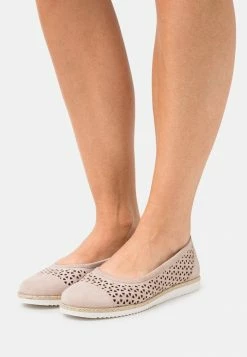 Pier One LEATHER - Ballet Pumps - Beige