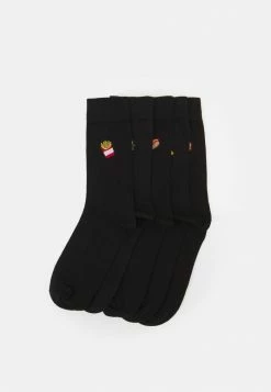 Pier One 5 PACK - Socks - Black