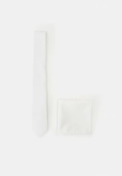 Pier One SET - Pocket Square - White