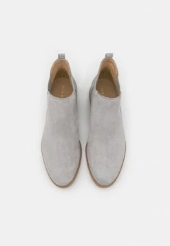 Pier One LEATHER - Ankle Boots - Grey -Pier One Shop 5f95cff88b71472b81ce65602c12350d